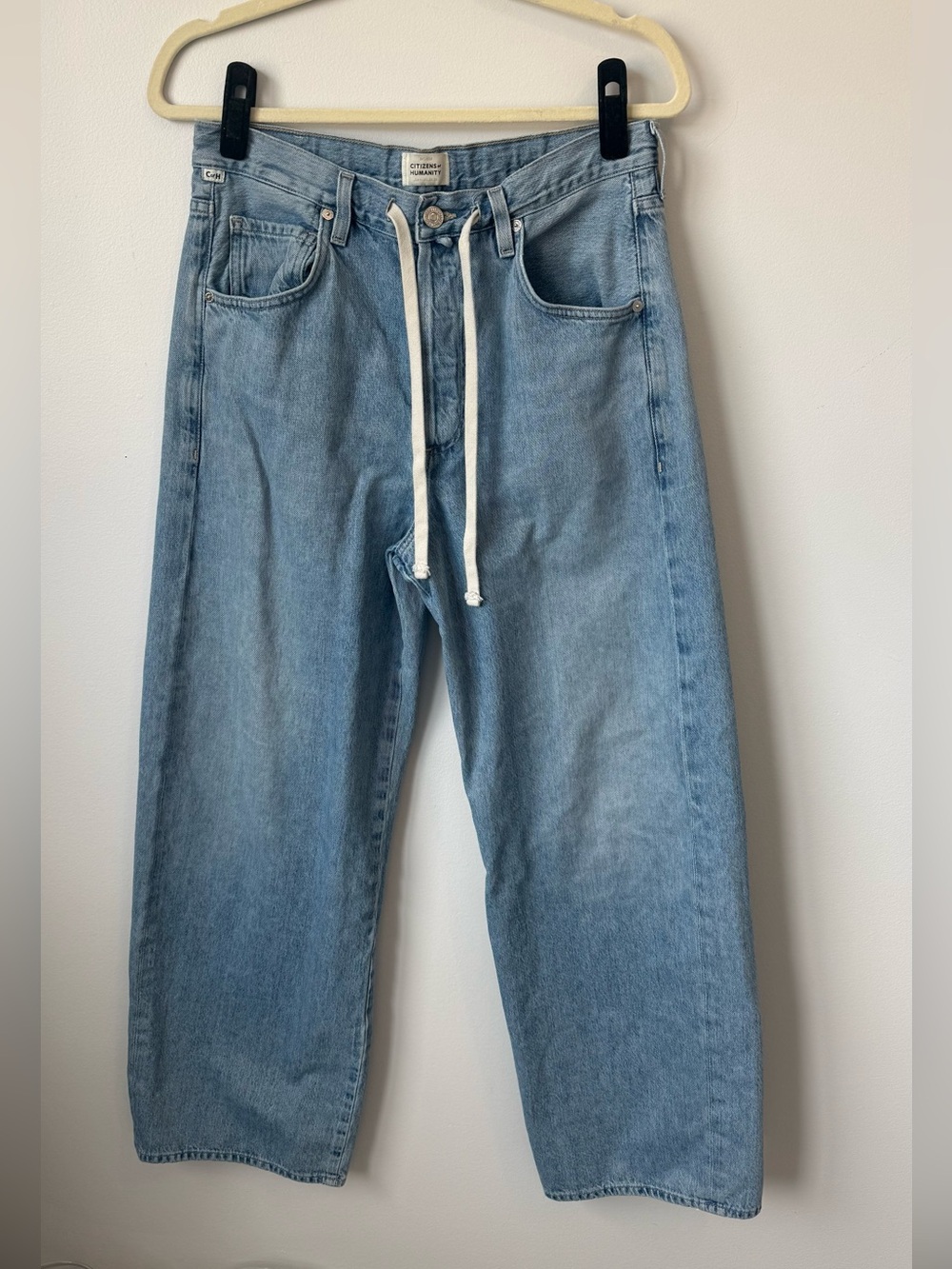 CITIZEN OF HUMANITY DRAWSTRING TROUSER JEANS- SIZE 26